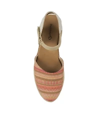 Baretraps Women's Alycia Closed Toe Wedge Sandals