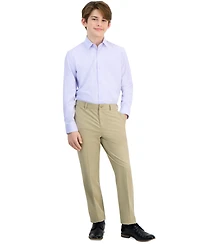 Michael Kors Big Boys Classic Fit Solid Stretch Dress Shirt