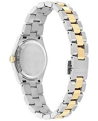 Ferragamo Women's Swiss Vega Upper East Two-Tone Stainless Steel Bracelet Watch 28mm