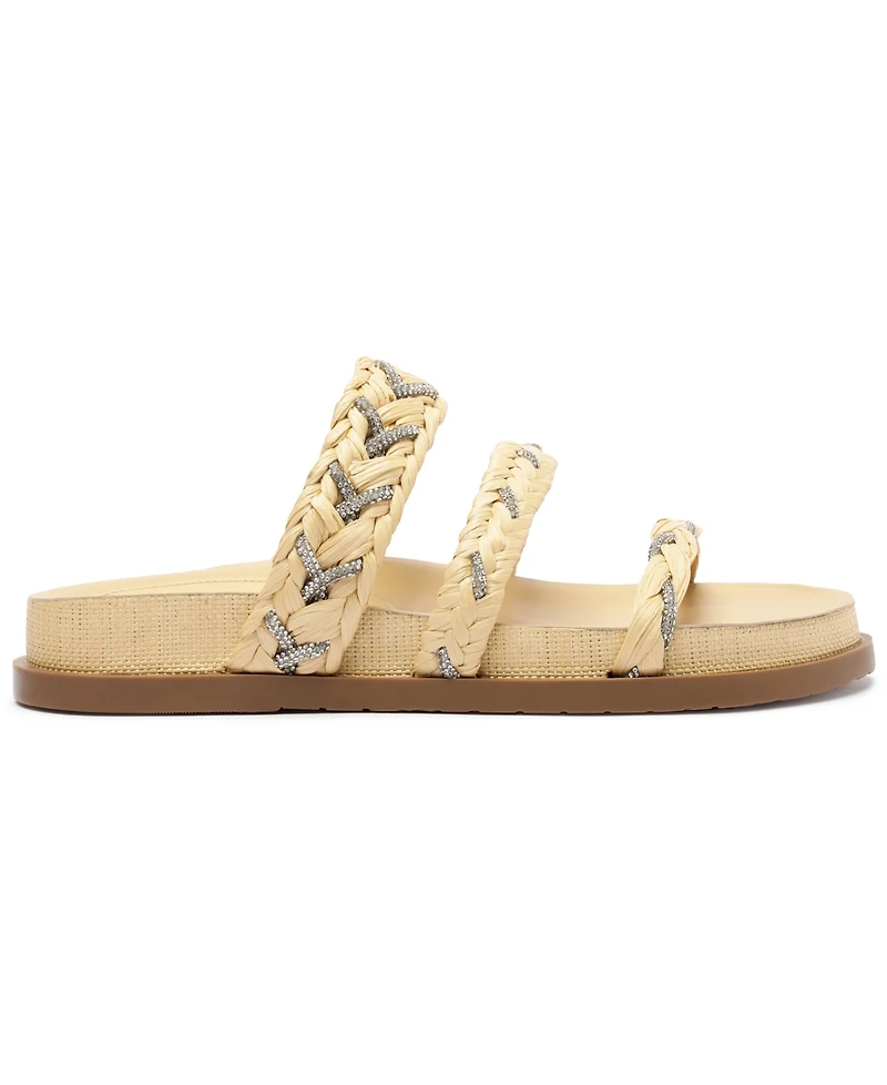 Arezzo Women's Mila Slip-On Flatform Sandals