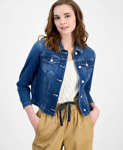 Tommy Hilfiger Women's Th Flex Denim Jacket
