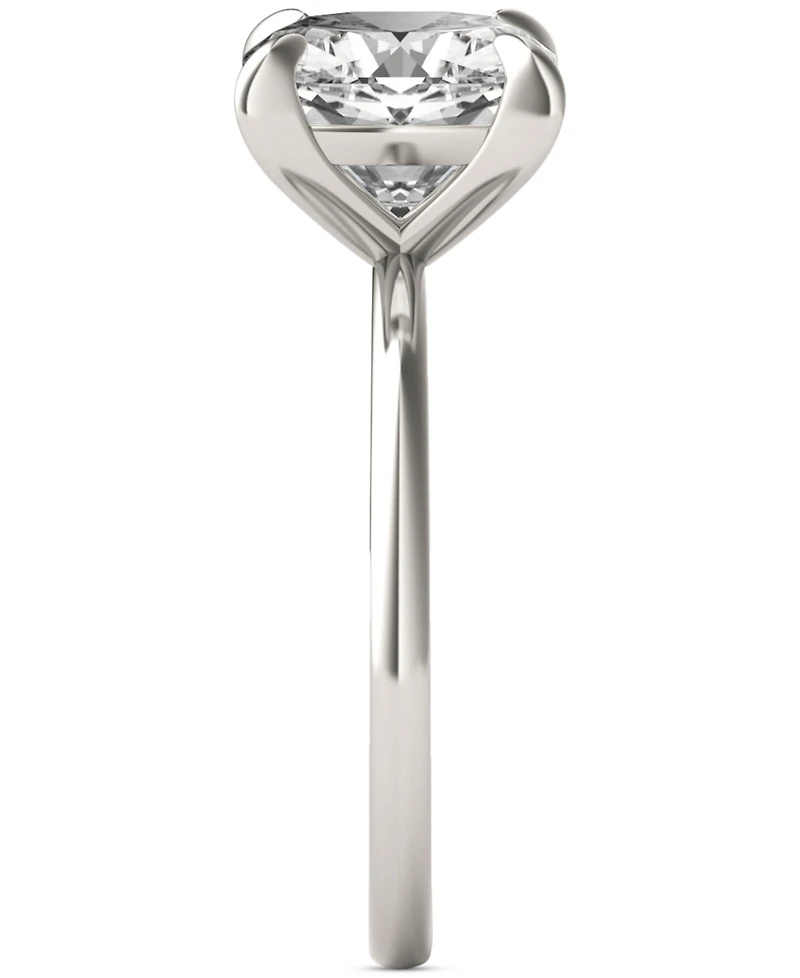 Charles & Colvard Classic Basket Solitaire Engagement Ring (2-3/4 ct. t.w.) Two-Tone 14k Gold