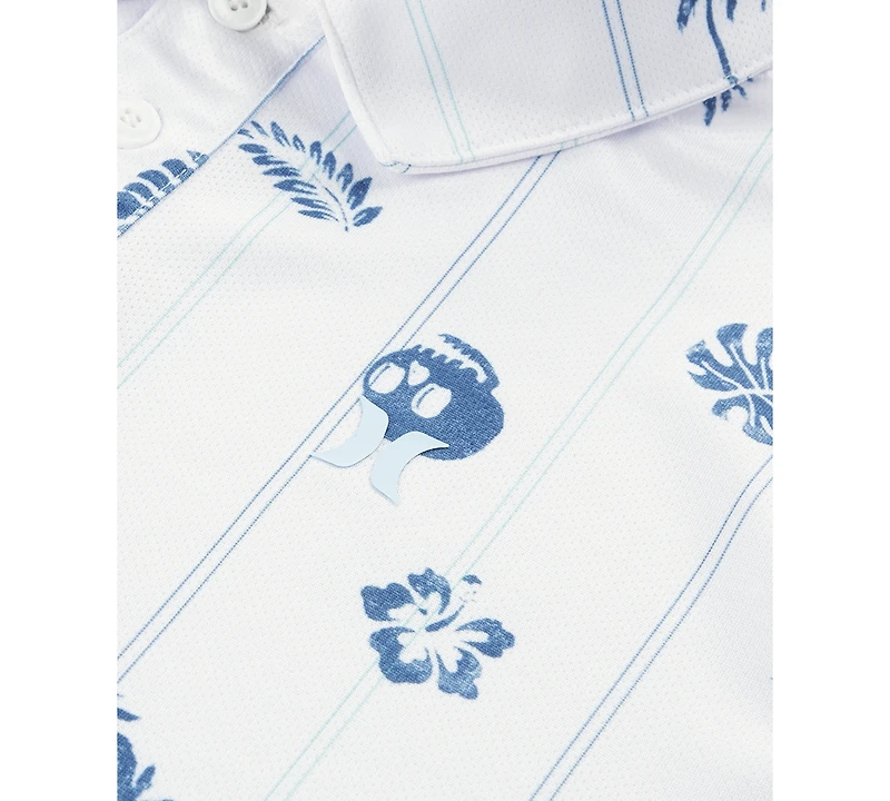 Hurley Big Boys Printed Belmont Polo T-Shirt