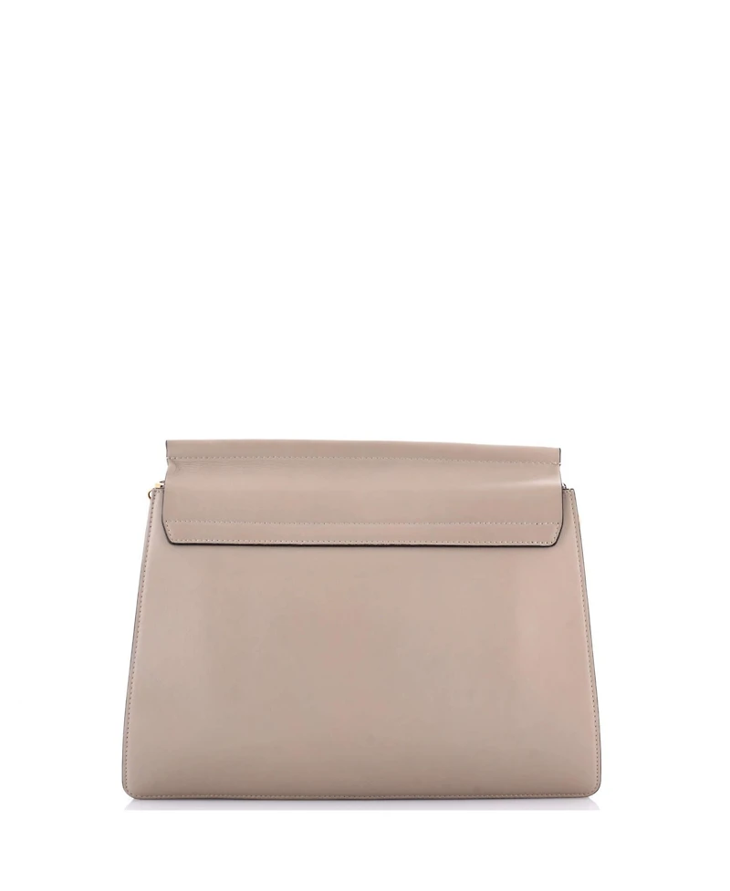 Pre-Owned Chloe Medium Faye Shoulder Bag Stitched Suede and Leather