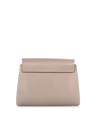 Pre-Owned Chloe Medium Faye Shoulder Bag Stitched Suede and Leather