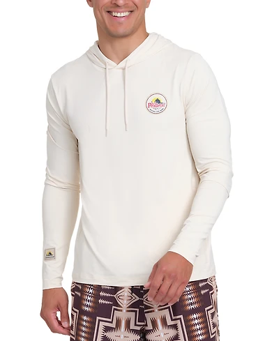 Pendleton Men's Graphic Long-Sleeve Hoodie Rashguard