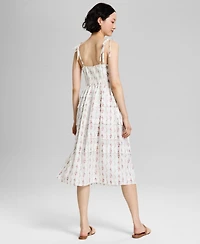 And Now This Women's Printed Tiered Midi Dress, Exclusively at Macy's