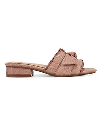 Easy Spirit Women's Girly eFlex Knotted Bow Dress Sandals