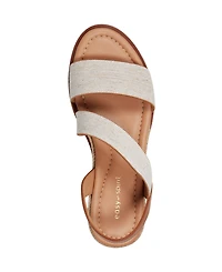 Easy Spirit Women's Sabina Strappy Low Wedge Sandals