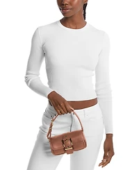 Michael Kors Colby Mini Leather Pouchette