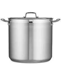 Tramontina Tri-Ply Clad Stainless Steel 20-Qt. Covered Stock Pot