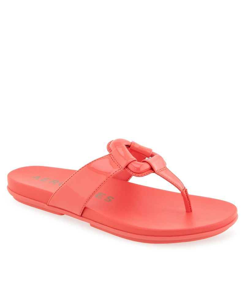 Aerosoles Women's Fallon Round Toe Thong Sandals