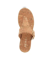 Aerosoles Women's Izola Round Toe Wedge Sandals