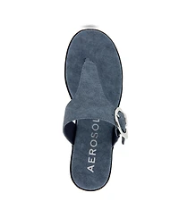 Aerosoles Women's Izola Round Toe Wedge Sandals