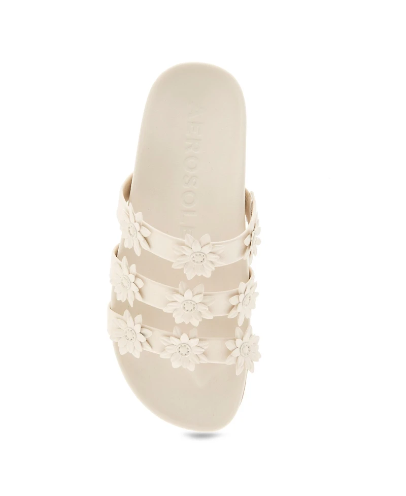 Aerosoles Women's Leflor Round Toe Flatform Sandals