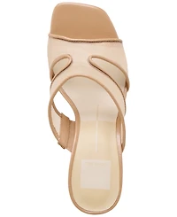 Dolce Vita Women's Gitel Crossband Slide High Heel Dress Sandals