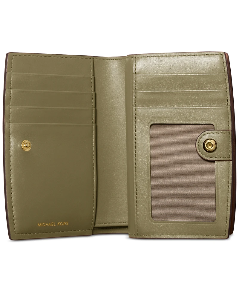 Michael Michael Kors Bryant Medium Leather Zip Around Wallet