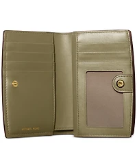 Michael Michael Kors Bryant Medium Leather Zip Around Wallet