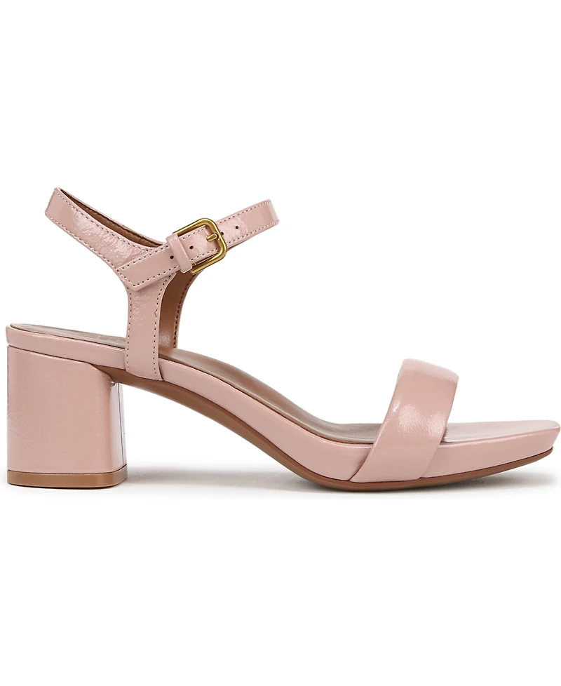 Naturalizer Women's Izzy Ankle Strap Low-Heel Dress Sandals