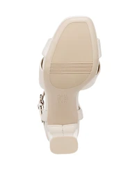 Naturalizer Women's Morgan Open Square Toe Platform Dress Sandals