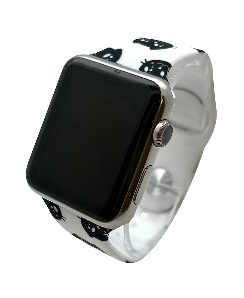 Olivia Pratt Cat Printed Silicone Apple Watch Bands