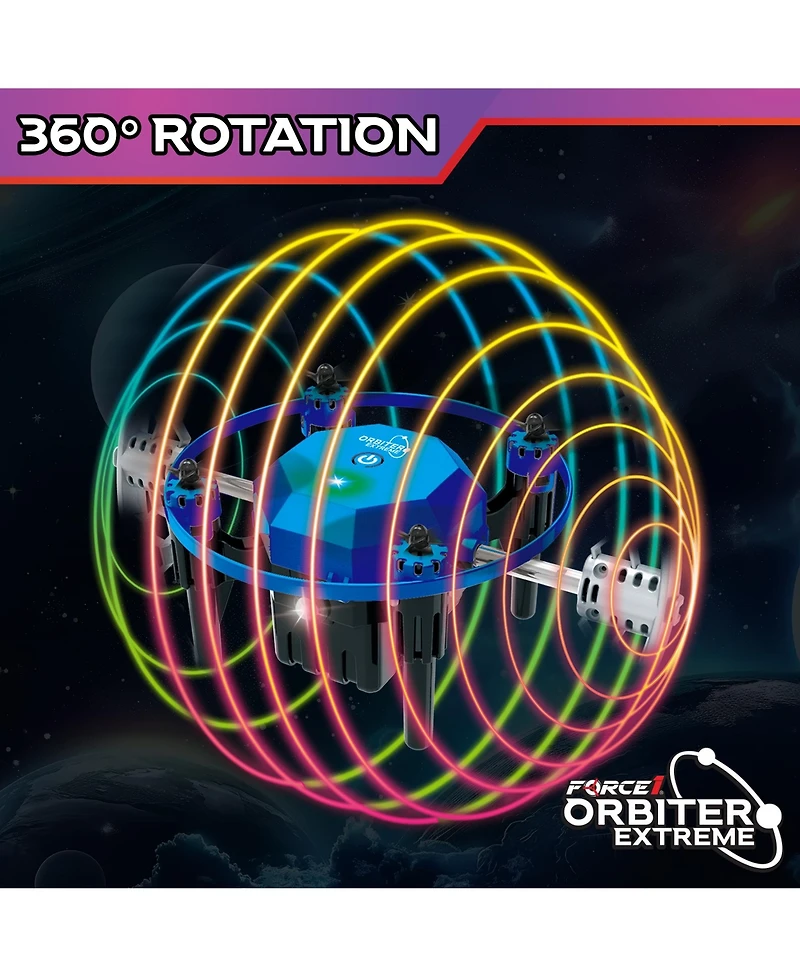 Force1 Obiter Extreme Rc Aerial Drone with 360 Spins