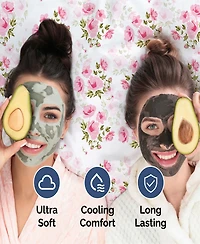 4 Piece Microfiber Floral Sheet Set - King