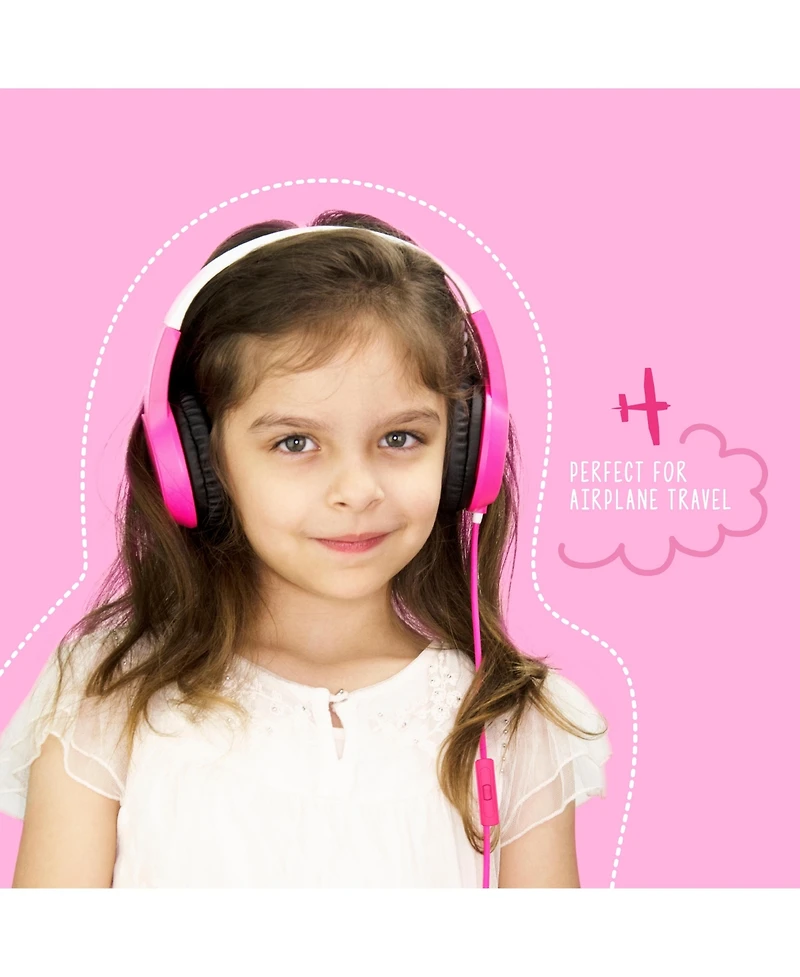Mee audio KidJamz KJ35 (3 Pack) 3.5mm Kid's Headphones w/ Inline Microphone