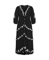 City Chic Plus Size Boheme Maxi Dress