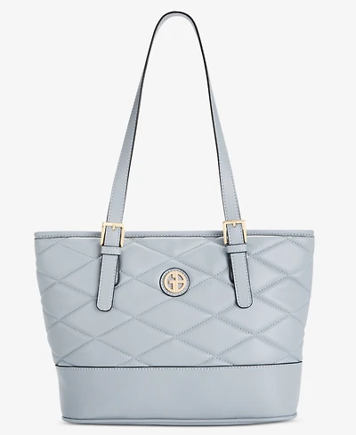 Giani Bernini Large Quilted Tulip Tote, Exclusively at Macy's