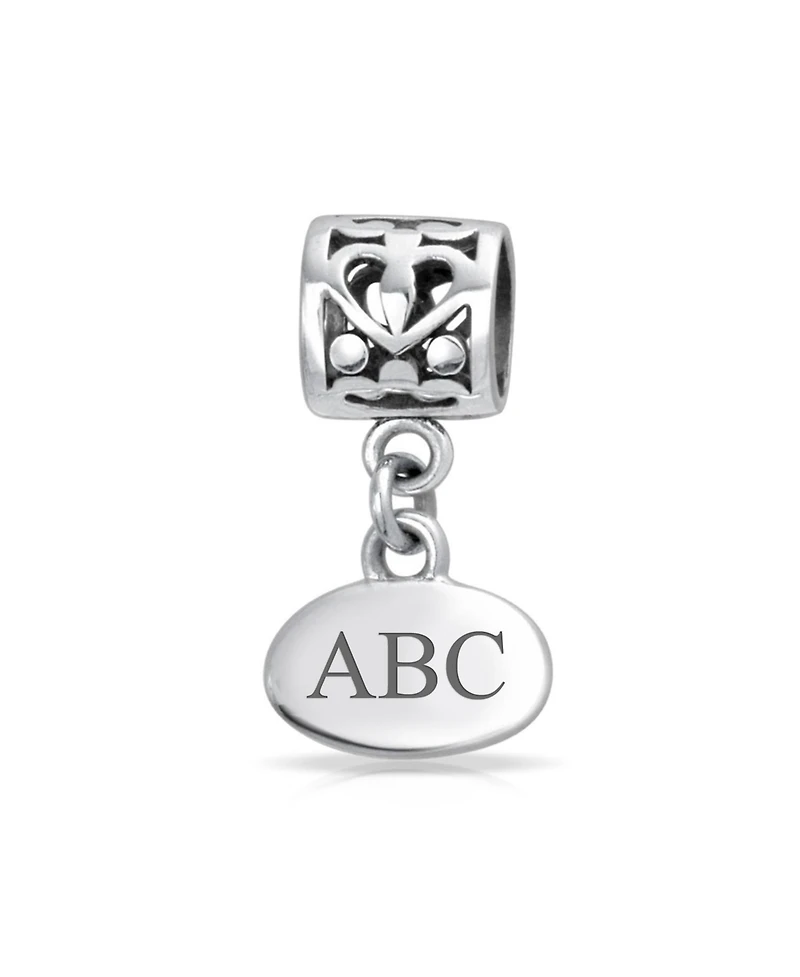 Bling Jewelry Graduate Dangle Charm Bead Sterling Silver European Bracelet