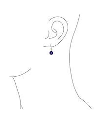 Bling Jewelry Spiritual Protection Nazar Evil Eye Dangle Earrings Sterling Silver Hooks