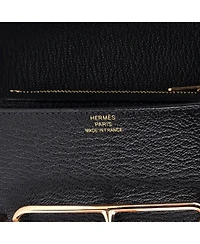 Pre-Owned Hermes Roulis Slim Wallet Chevre Mysore