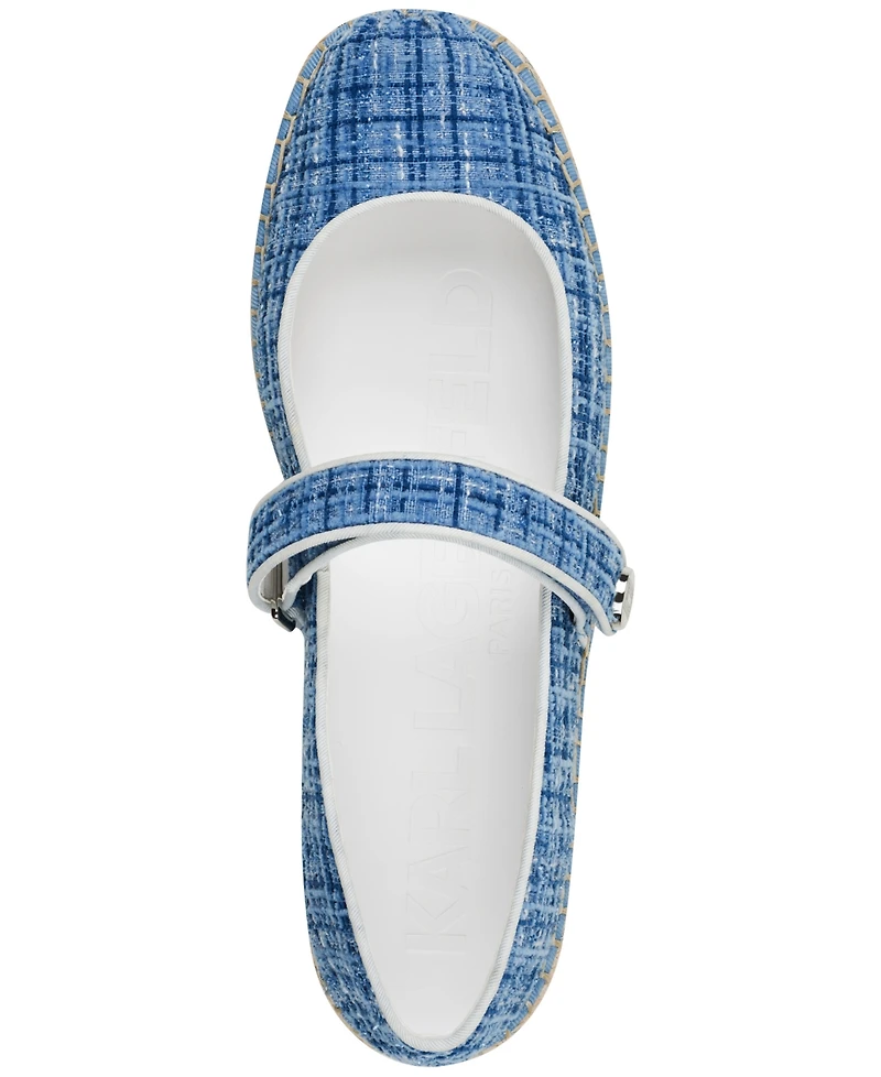 Karl Lagerfeld Paris Women's Mikai Espadrille Flats
