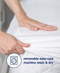 Vibe Premium Fitted Terry Cloth Waterproof Mattress Protector