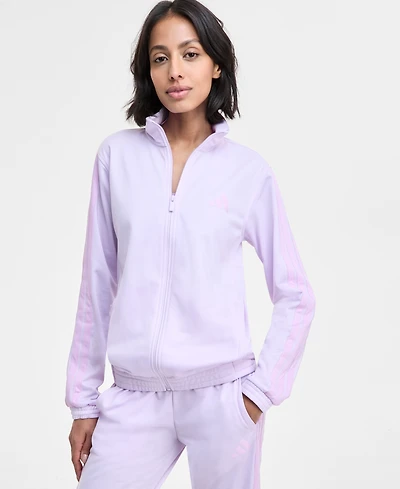 adidas Women's Tricot 3-Stripes Track Jacket