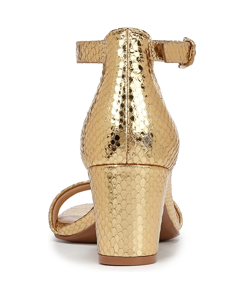 Naturalizer Women's Vera Block Heel Ankle Strap Dress Sandals