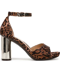 Naturalizer Women's Malia Block Heel Open Square Toe Platform Sandals