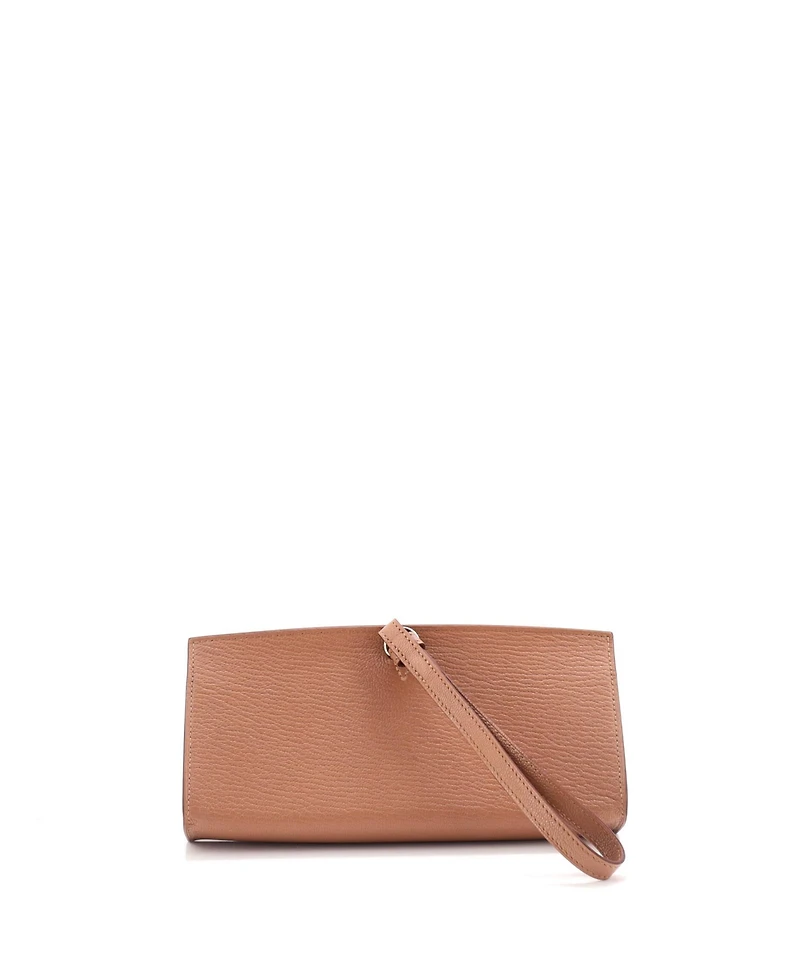 Pre-Owned HERMES In-The-Loop Wink Glasses Case Leather