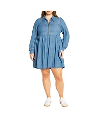 City Chic Plus Brayden Mini Dress