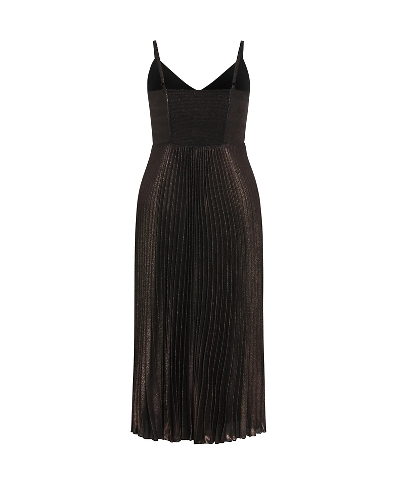 City Chic Plus Ariana Sparkle Maxi Dress