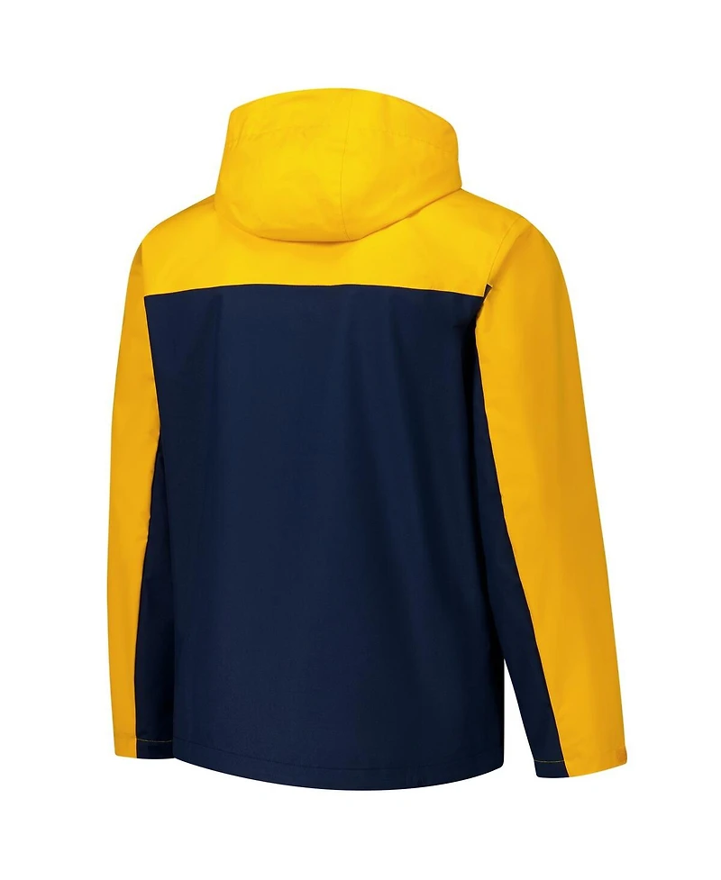 Columbia Men's Gold West Virginia Mountaineers Field Bound Omni-Tech Full-Zip Jacket