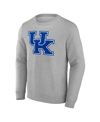 Fanatics Men's Gray Kentucky Wildcats Evergreen Fleece Pullover Sweatshirt