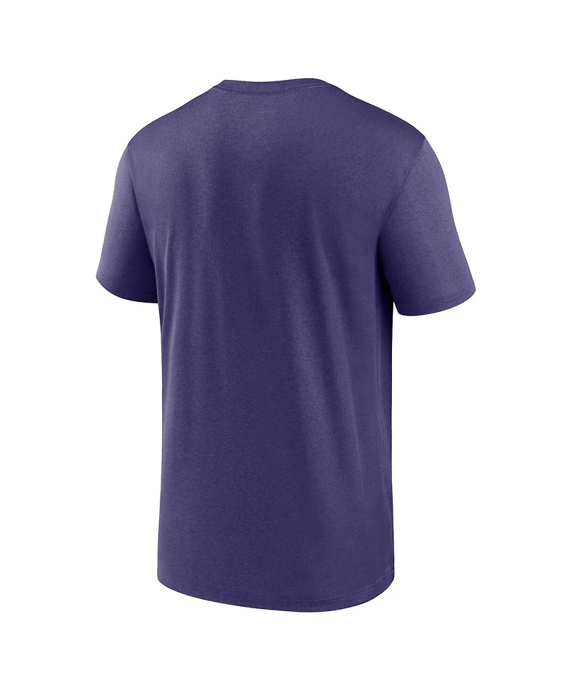 Nike Men's Purple Baltimore Ravens Primetime Legend Icon Performance T-Shirt