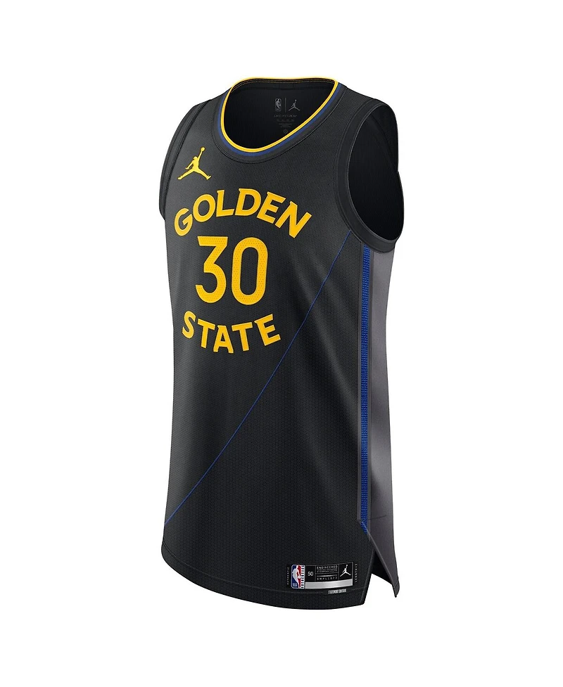 Jordan Men's Stephen Curry Black Golden State Warriors 2024/25 Authentic Jersey - Statement Edition