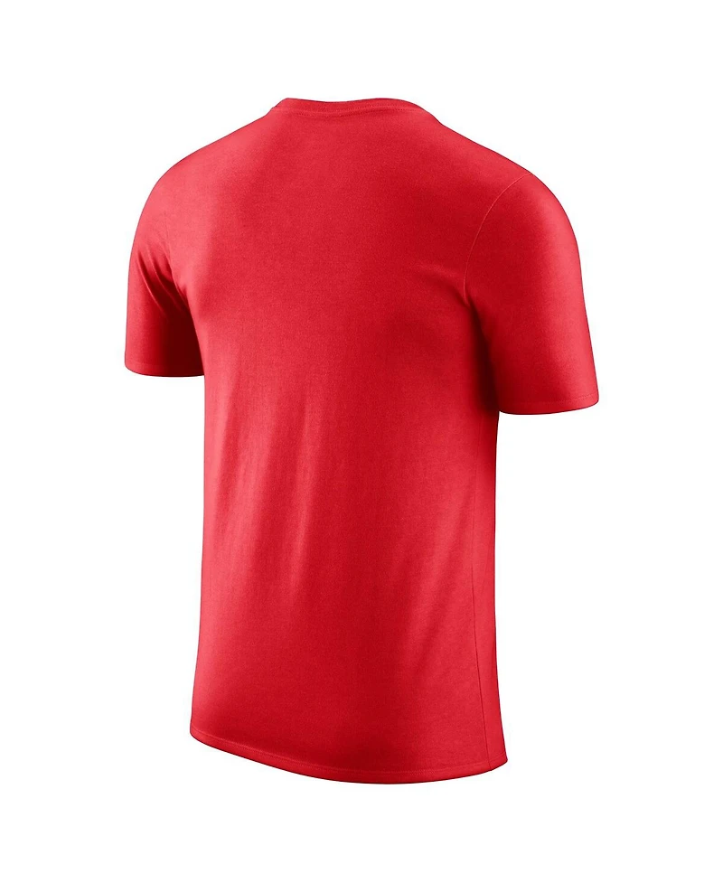 Nike Men's Red Chicago Bulls Courtside This Is Our Year T-Shirt