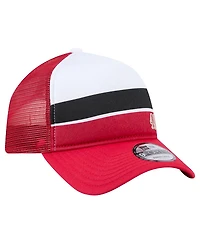 New Era Preschool Scarlet San Francisco 49ers Sport Night Color Block 9FORTY A-Frame Trucker Adjustable Hat