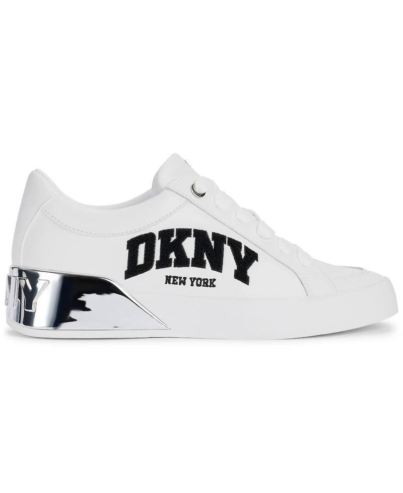 Dkny Women's Maben Varsity Lace-Up Sneakers
