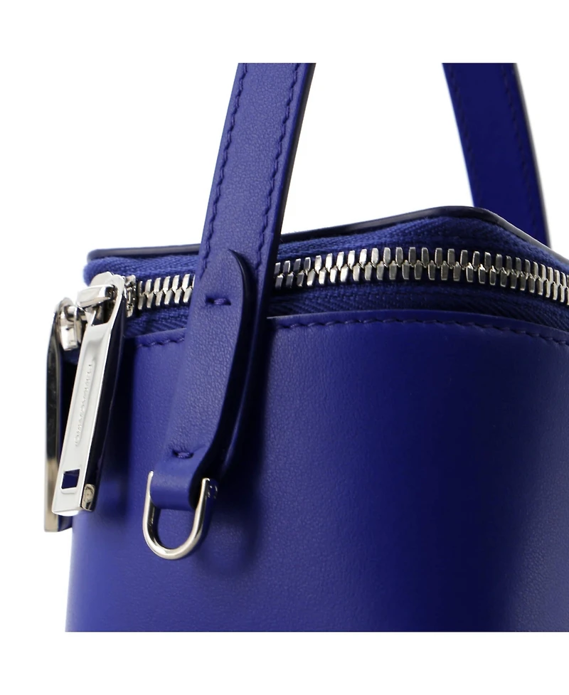 Pre-Owned Salvatore Ferragamo Micro Gancicni Top Handle Vanity Case Leather