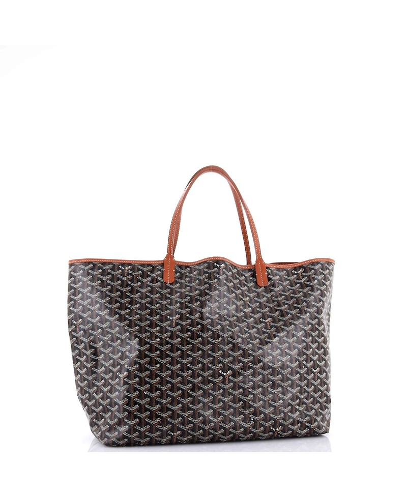 Pre-Owned Goyard Gm Saint Louis Tote Printed Coated Canvas